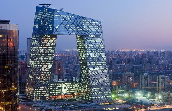 Tòa nhà của Kênh truyền hình Trung Quốc CCTV.